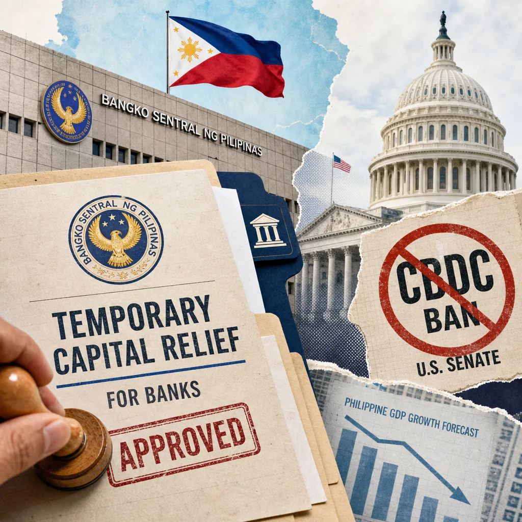 BSP Eases Capital Rules as US CBDC Ban and Growth Concerns Dominate