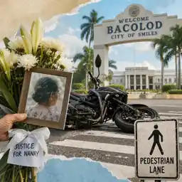 Drunk rider kills senior citizen in Bacolod, sparking outrage and calls for stricter road safety enforcement