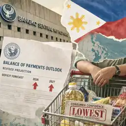 Philippine economy faces headwinds as BSP widens deficit forecasts, consumer confidence slumps