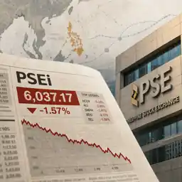 PSEi slides below 6,100 as geopolitical jitters and economic uncertainty weigh on investor sentiment
