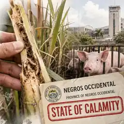 Negros Occidental Declares Calamity as Sugarcane Pest Spreads; ASF Returns to Bacolod