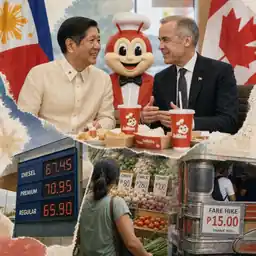 Jollibee diplomacy meets cost-of-living squeeze: July 3 conversation snapshot