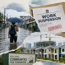 Habagat floods, work suspensions hit property markets