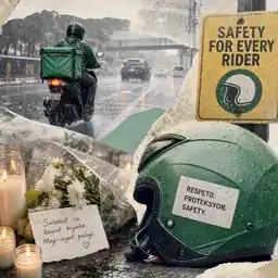 Delivery Rider Death Sparks Safety Debate