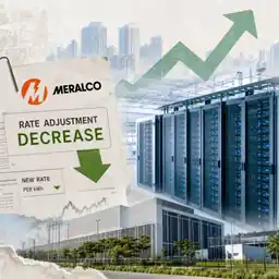 Meralco Cuts Power Rates; Data Center Demand Surges
