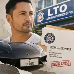 LTO's 'No VIP' Crackdown Hits Derek Ramsay, Reshapes PH Auto