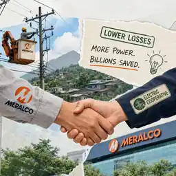 Meralco: Co-op partnerships could cut power losses