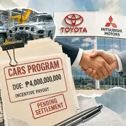 DTI to settle P4B CARS dues before new auto perks