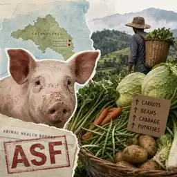ASF hits 2 Catanduanes towns; farmers warn of veggie price hikes