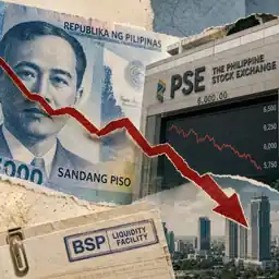 Peso hits record low, stocks slide below 6,000