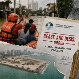 Monsoon floods, reclamation order dominate Philippine news