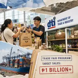 DTI targets P1B trade fair sales as exports beat forecast