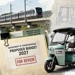 DOTr budget hearing: e-trikes, Mindanao Railway in focus