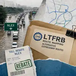 NLEX Floods Prompt LTFRB Route Mapping, Toll Rebates