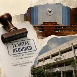 Senate 11-vote rule drives Duterte trial talk