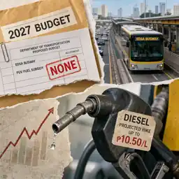 Fuel, Busway Funds Cut as Diesel Nears P11 Hike