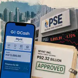 GCash Parent's P92-B IPO Cleared as PSEi Sinks Below 5,900
