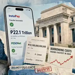 Digital transfers hit P22.1T as BOP gap widens