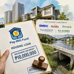 Pag-IBIG raises loan cap to P10M as developers sign on