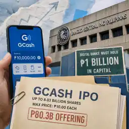 GCash IPO Nears Record P80.3B as BSP Tightens Bank Rules