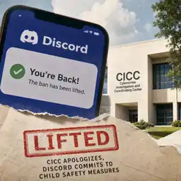 Discord ban lifted in hours as CICC apologizes
