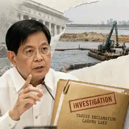 Lacson Presses Multiagency Probe of Taguig Reclamation