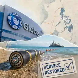 Globe Backs Pax Silica as Cable Fault Restored
