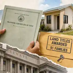 Housing Leads: 91 Land Titles, Senate Bills, P1.23B Shift