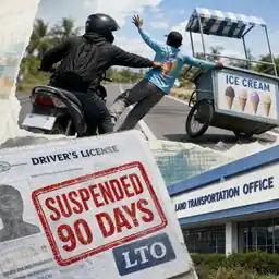 LTO Suspends Rider After Viral CamSur Vendor Push