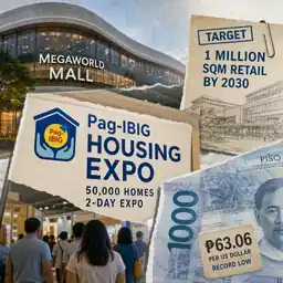 Megaworld Mall Push, Pag-IBIG Expo Lead Property News