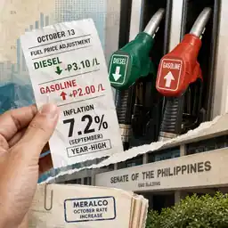 Fuel Prices Split as Inflation Hits 7.2%