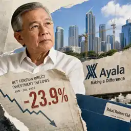 Ayala chair questions PH investment pull as FDI falls 23.9%