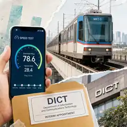 De Claro Takes Interim DICT Post as NTC Tests MRT-3 Speeds