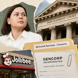 Duterte Denies Jollibee Franchise as Impeachment Court Weighs GenCorp