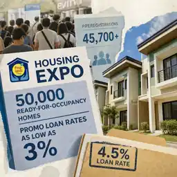 Pag-IBIG Opens Expo With 50,000 Homes, 4.5% Loans