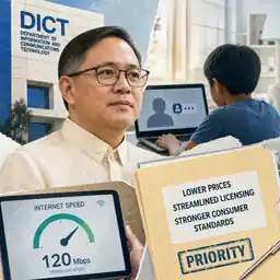 DICT Chief De Claro Pledges Cheaper Internet, Names Cyber Usec