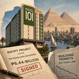 Hotel101 Signs P6.44-B Egypt Deal as Housing Costs Bite