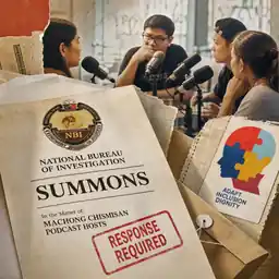 NBI Summons Machong Chismisan Hosts Over Josh Aquino Remark