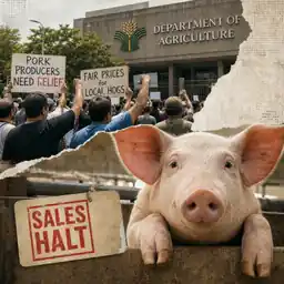 Pork Producers Extend Sales Halt as DA Weighs Import Pause