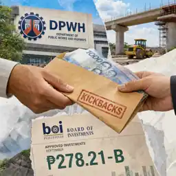DPWH Kickback Testimony and a P278-B Investment Surge