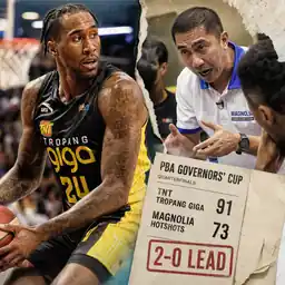 TNT Takes 2-0 PBA Series Lead as Tenorio Erupts