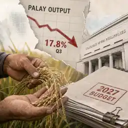 Palay output falls 17.8% as October inflation nears 8%